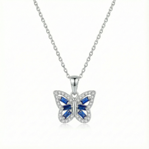 Collier Yara Bleu
