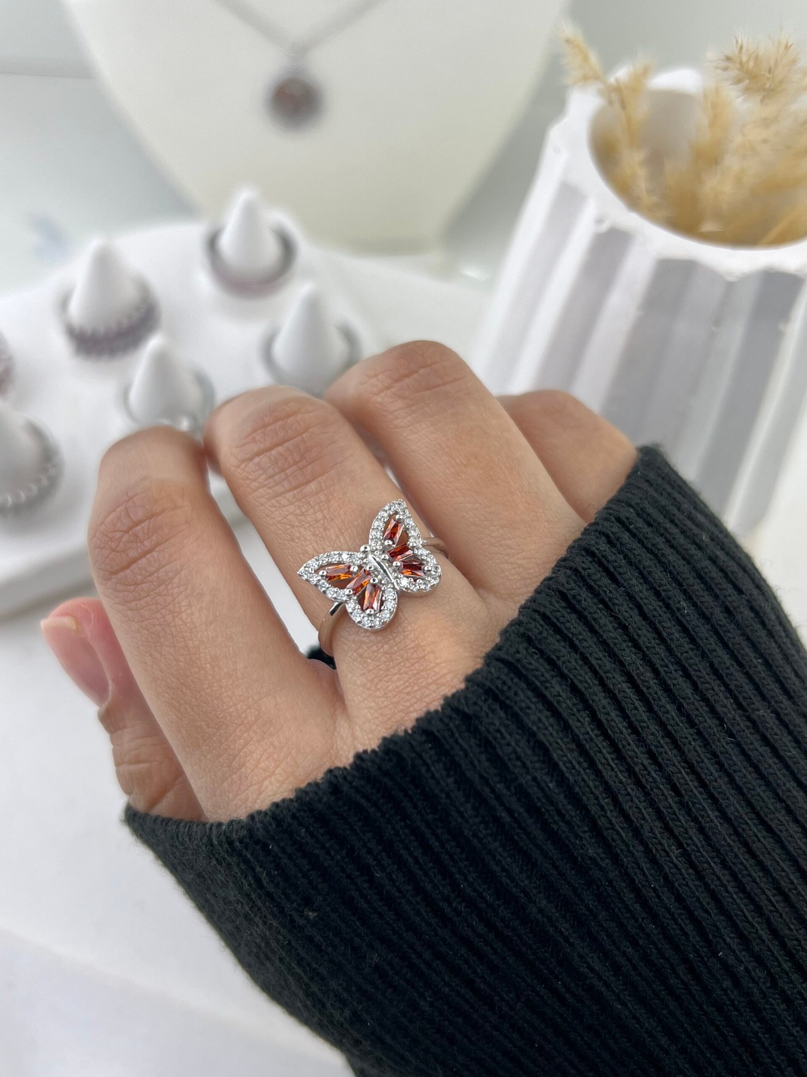 Bague Yara (Orange) – Image 2