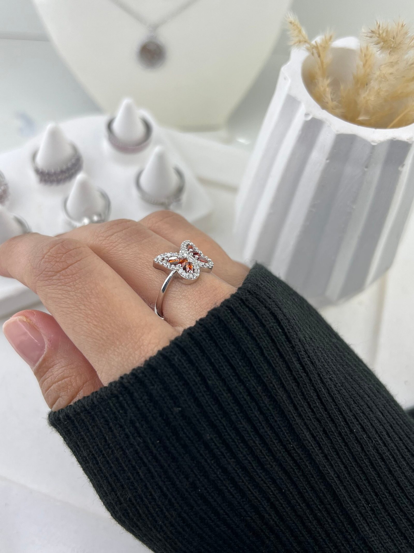 Bague Yara (Orange) – Image 3